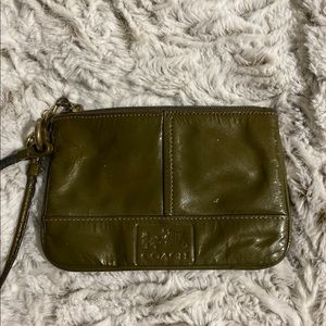 Coach wristlet
